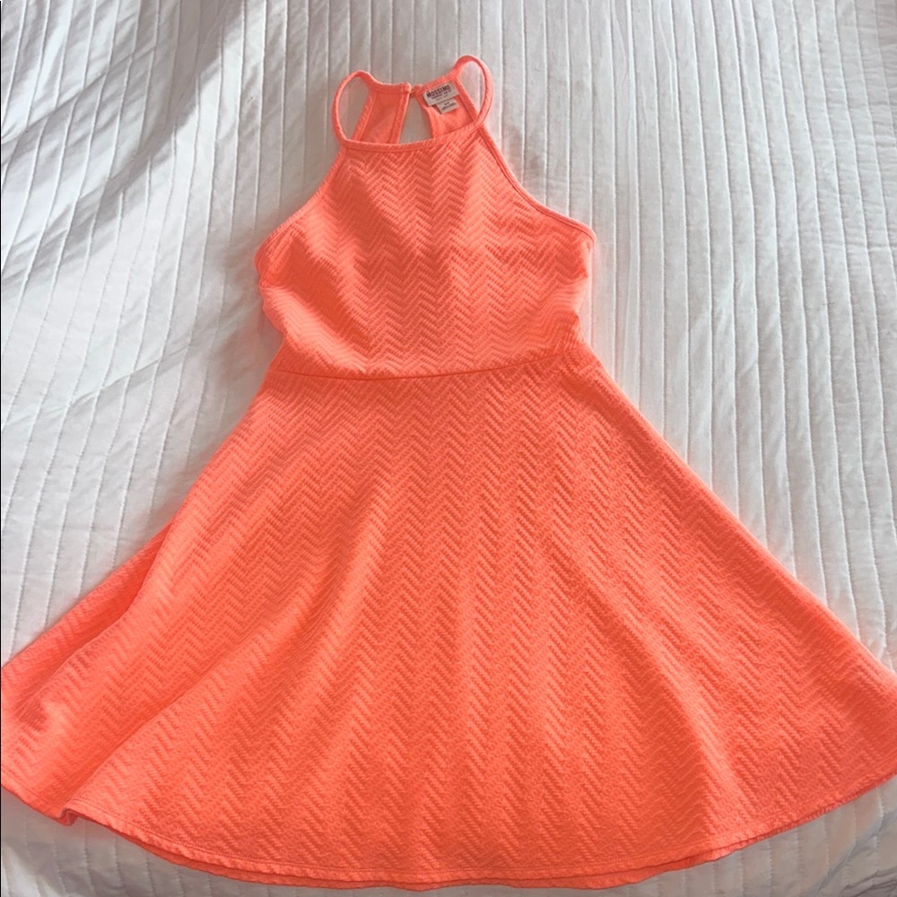 Mossimo Supply Co. Coral Halter Dress